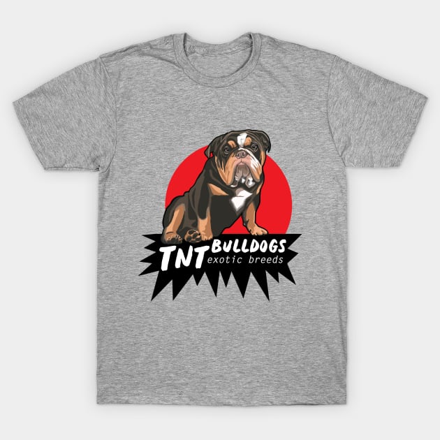 tnt bulldogs T-Shirt by ams_art